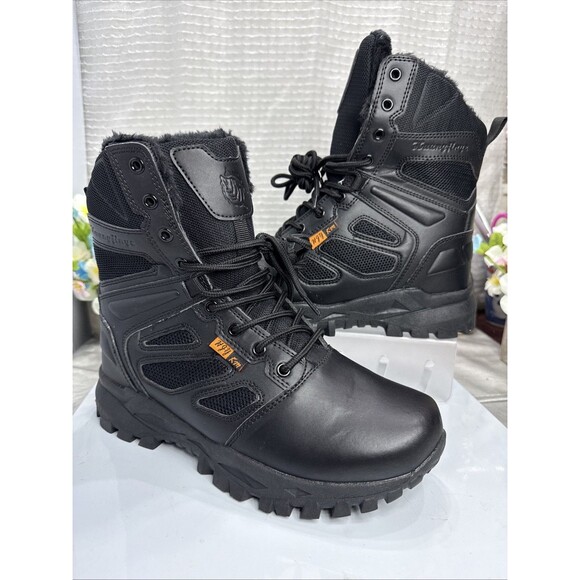 (F2) Men Wear-Resistant Tactical Training and Combat Boots for Outdoor Hiking,40 - Picture 6 of 16